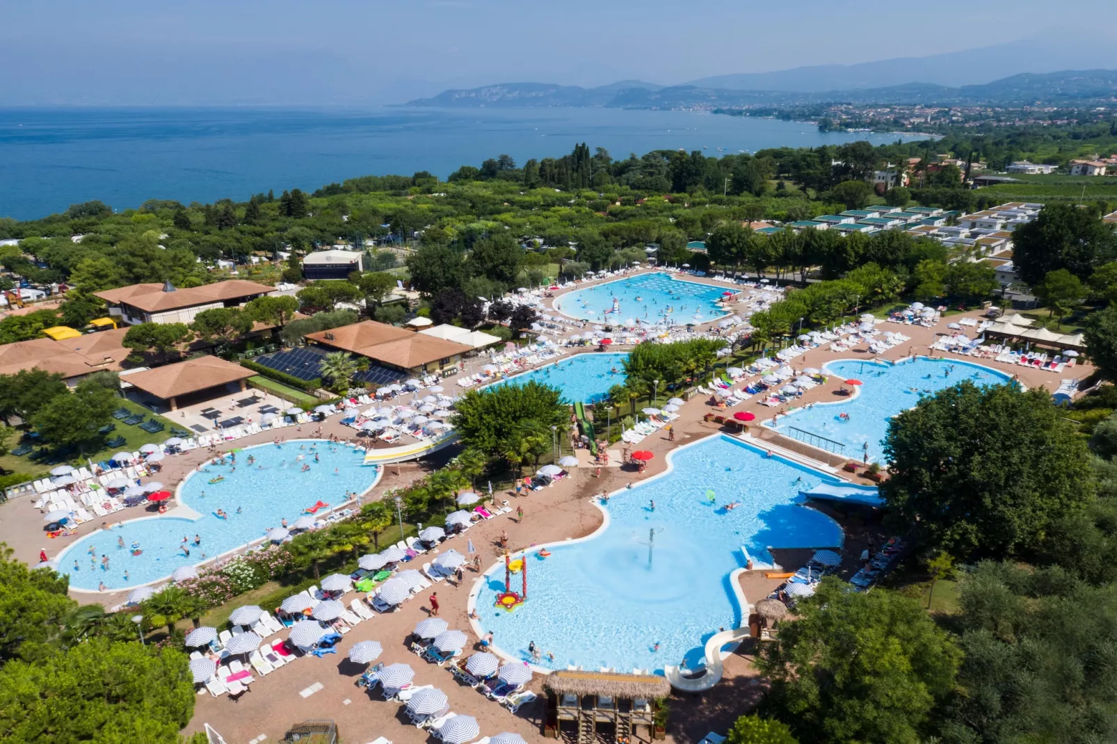 Holiday resort Piani di Clodia Lazise-Bungalow Bilo Amore-Uitzicht