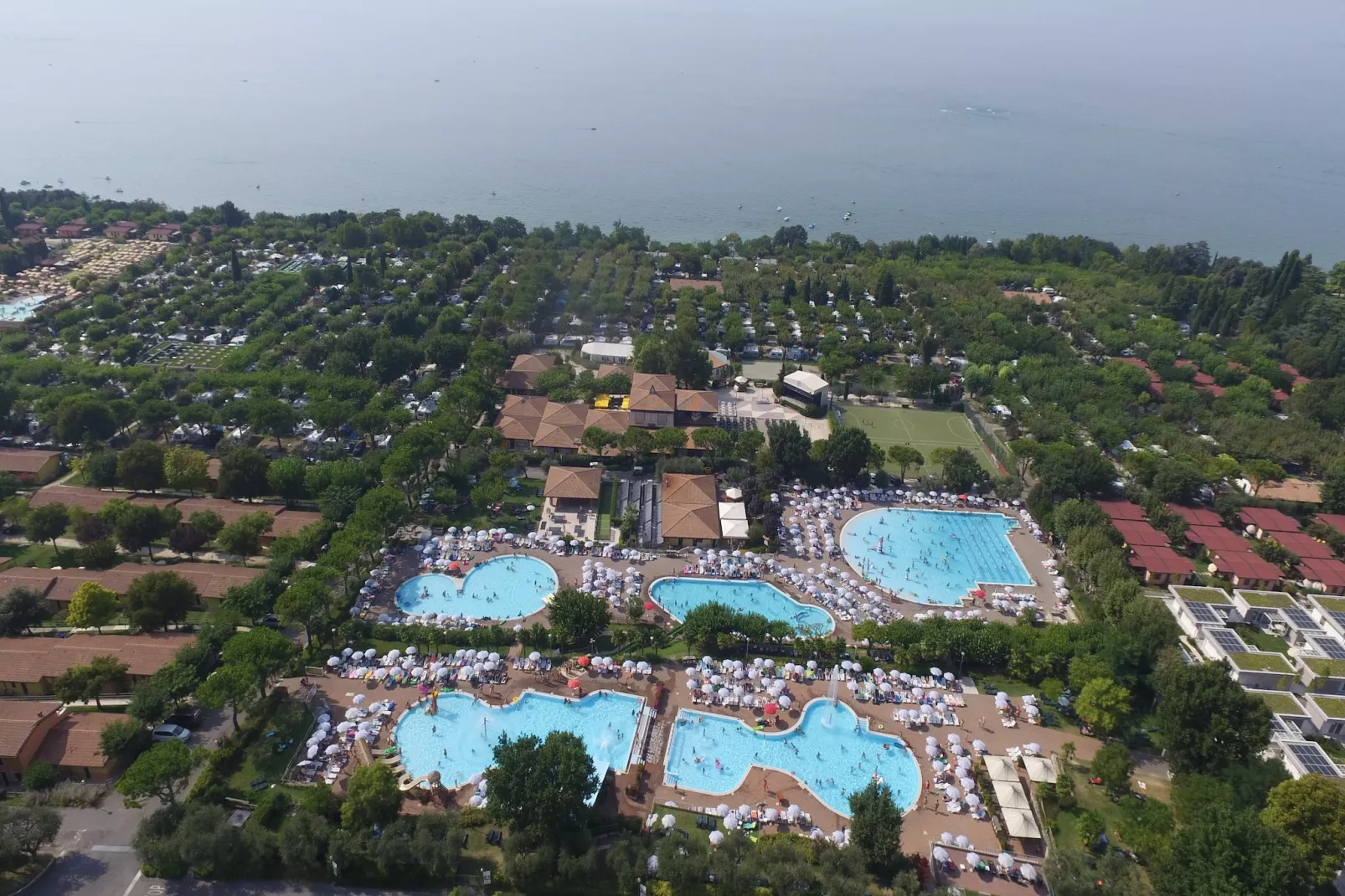 Holiday resort Piani di Clodia Lazise-Bungalow Bilo Amore-Uitzicht