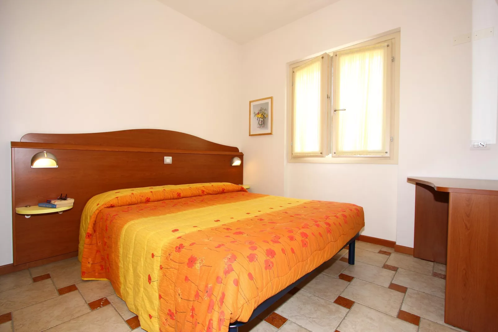 Holiday resort Piani di Clodia Lazise-Bungalow Trilo Valpolicella-Slaapkamer