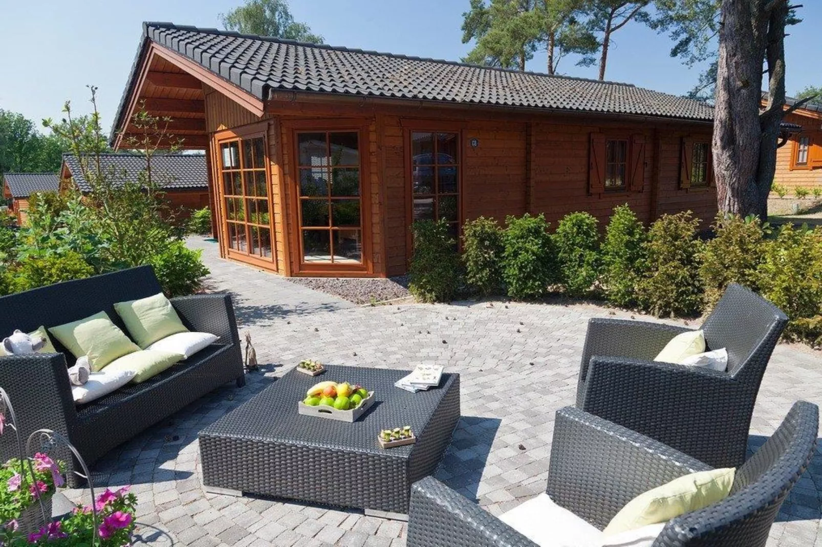 Resort Brunssummerheide 14-Tuinen zomer