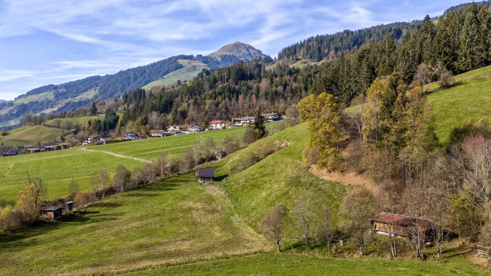 Grabnerhof-Uitzicht zomer