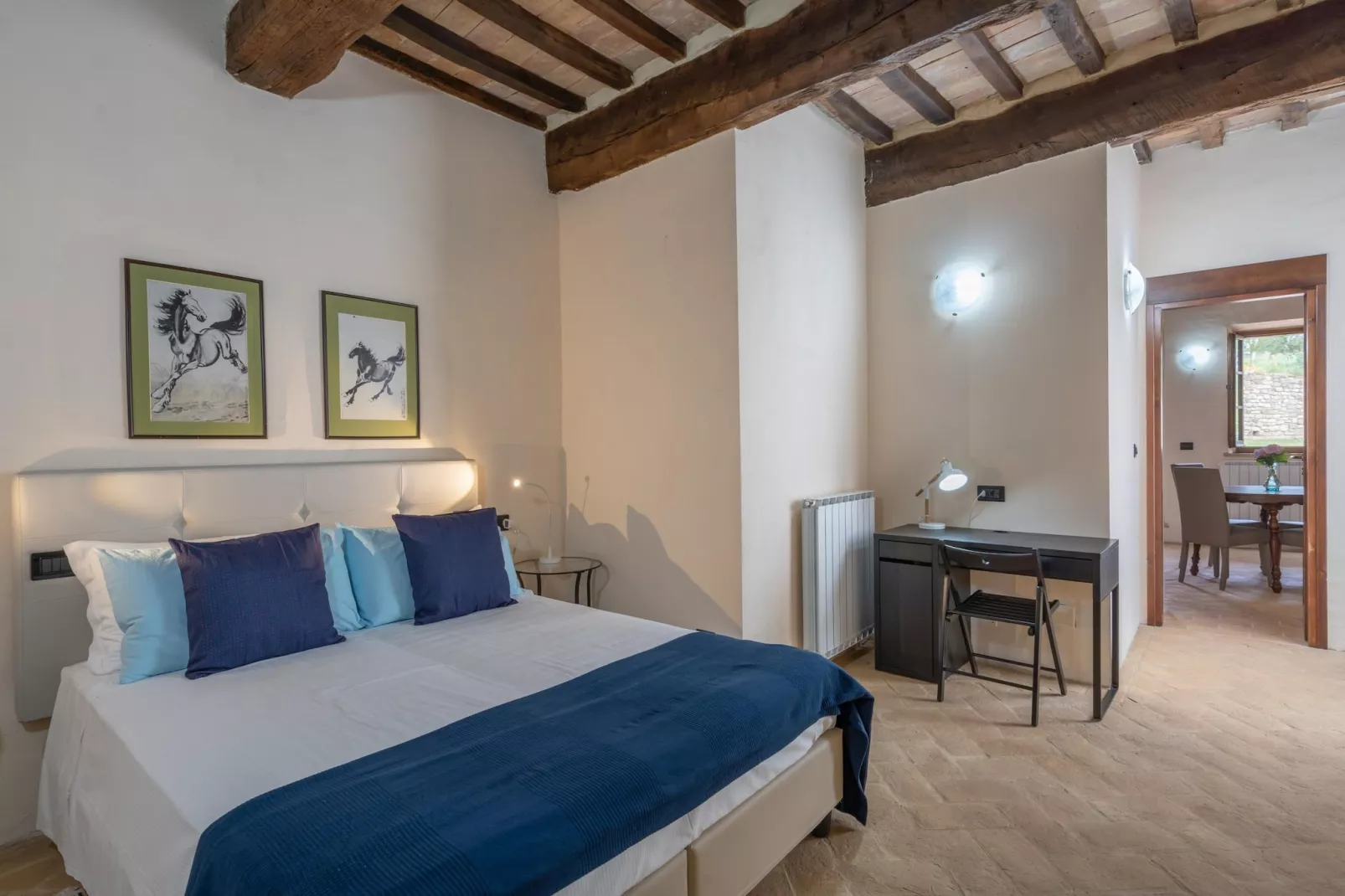 GH Borgo Pulciano in Montone - BEV2B / A2 / 2 Raum App Classic - 2 pax-Slaapkamer