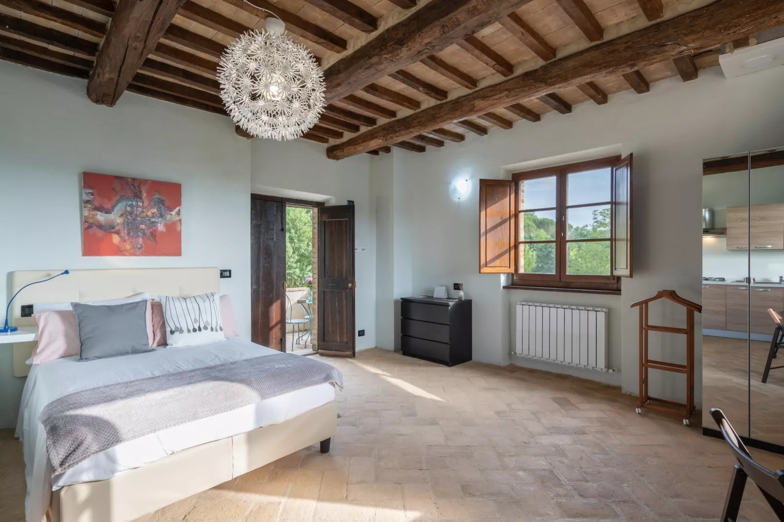 GH Borgo Pulciano in Montone - BEV2B / A2 / 2 Raum App Classic - 2 pax-Slaapkamer