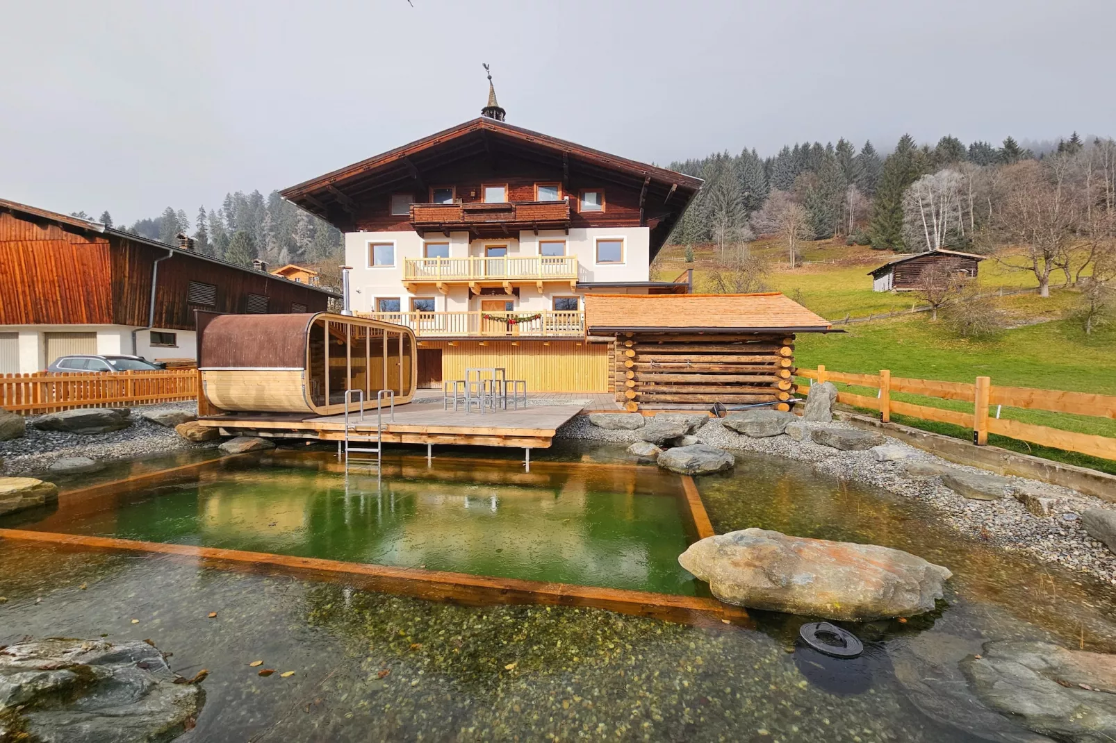 Bauernhaus Hofer-Buitenkant zomer