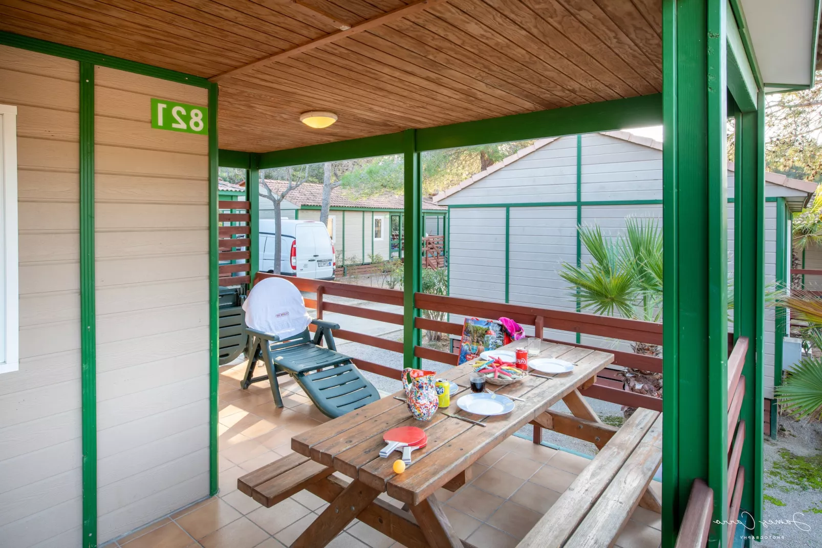 Vilanova Park Bungalow S800-Terrasbalkon