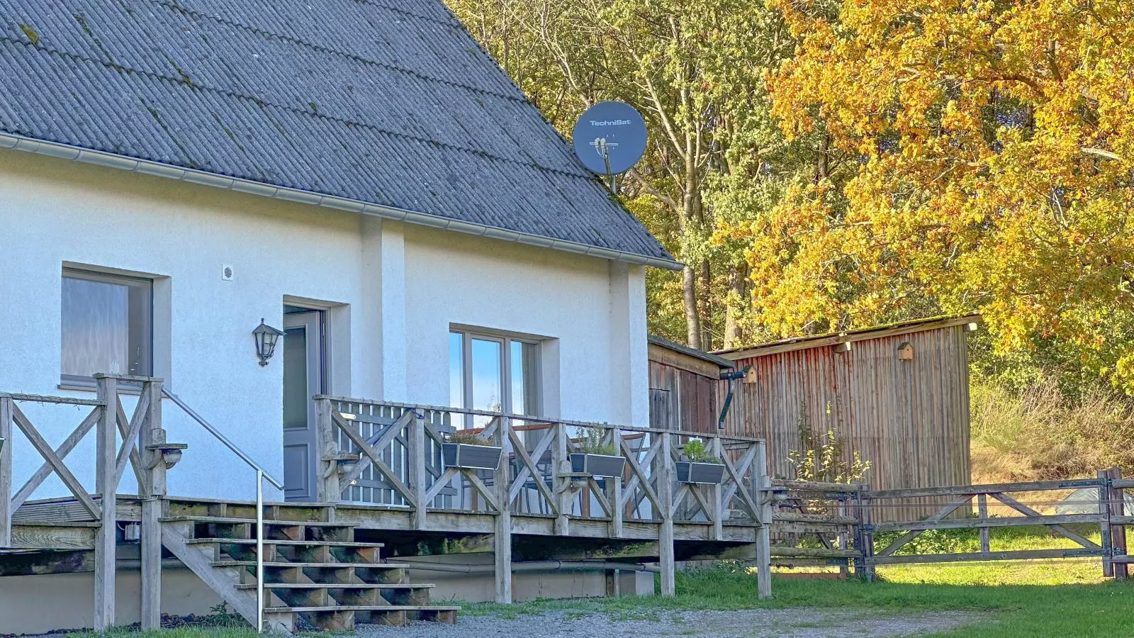 Landhaus Landgelück-Buitenkant zomer