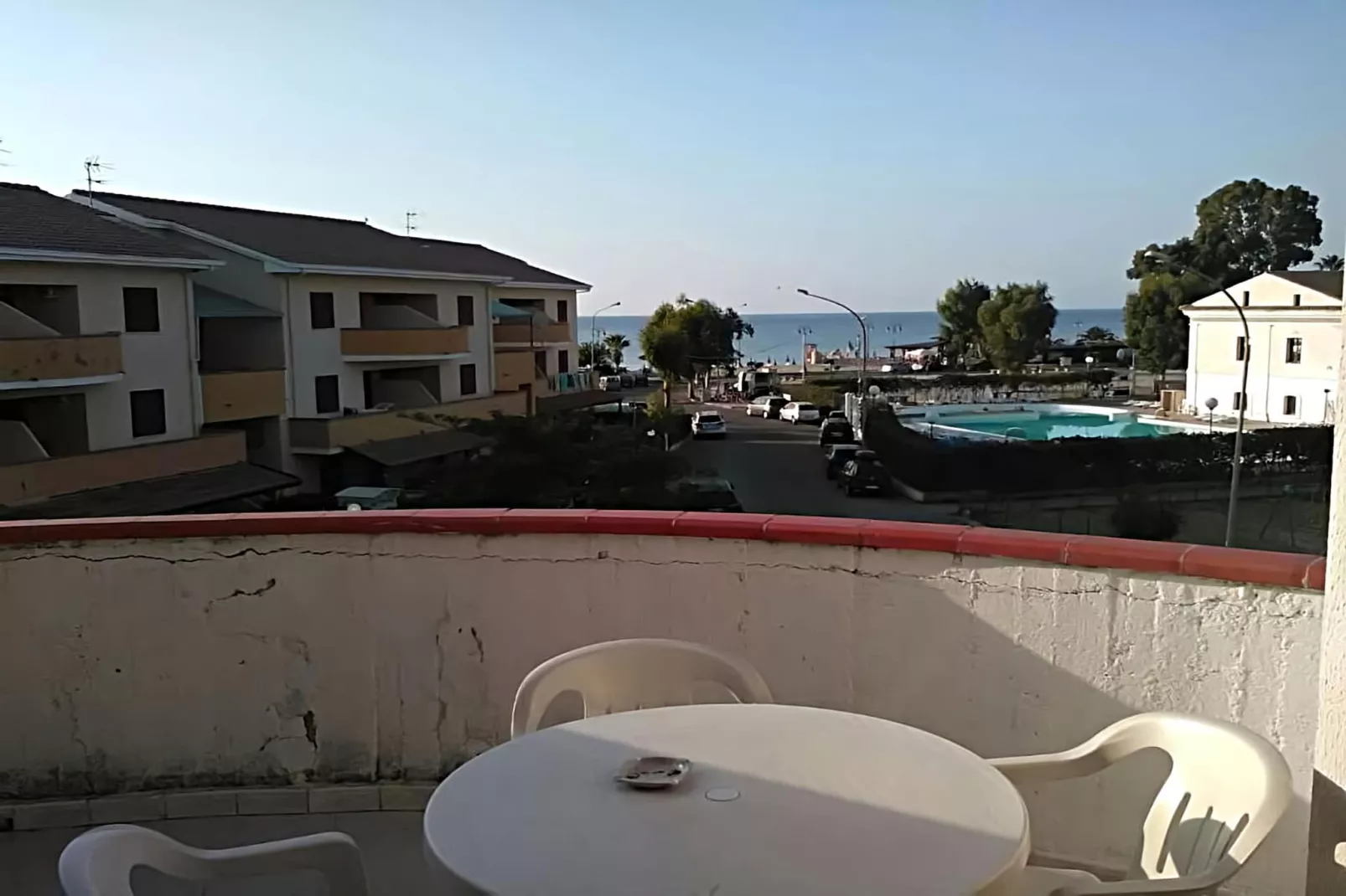 Appartamento Marina di Mandatoriccio-Uitzicht zomer