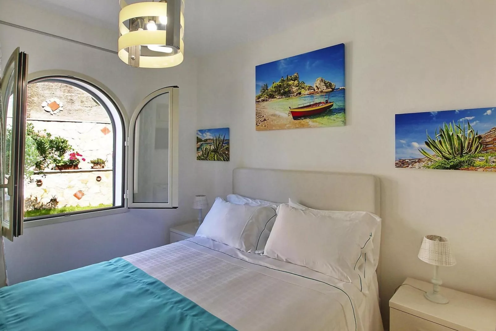 Apartments Taormina-Le Villette Agave 3 pax-Slaapkamer