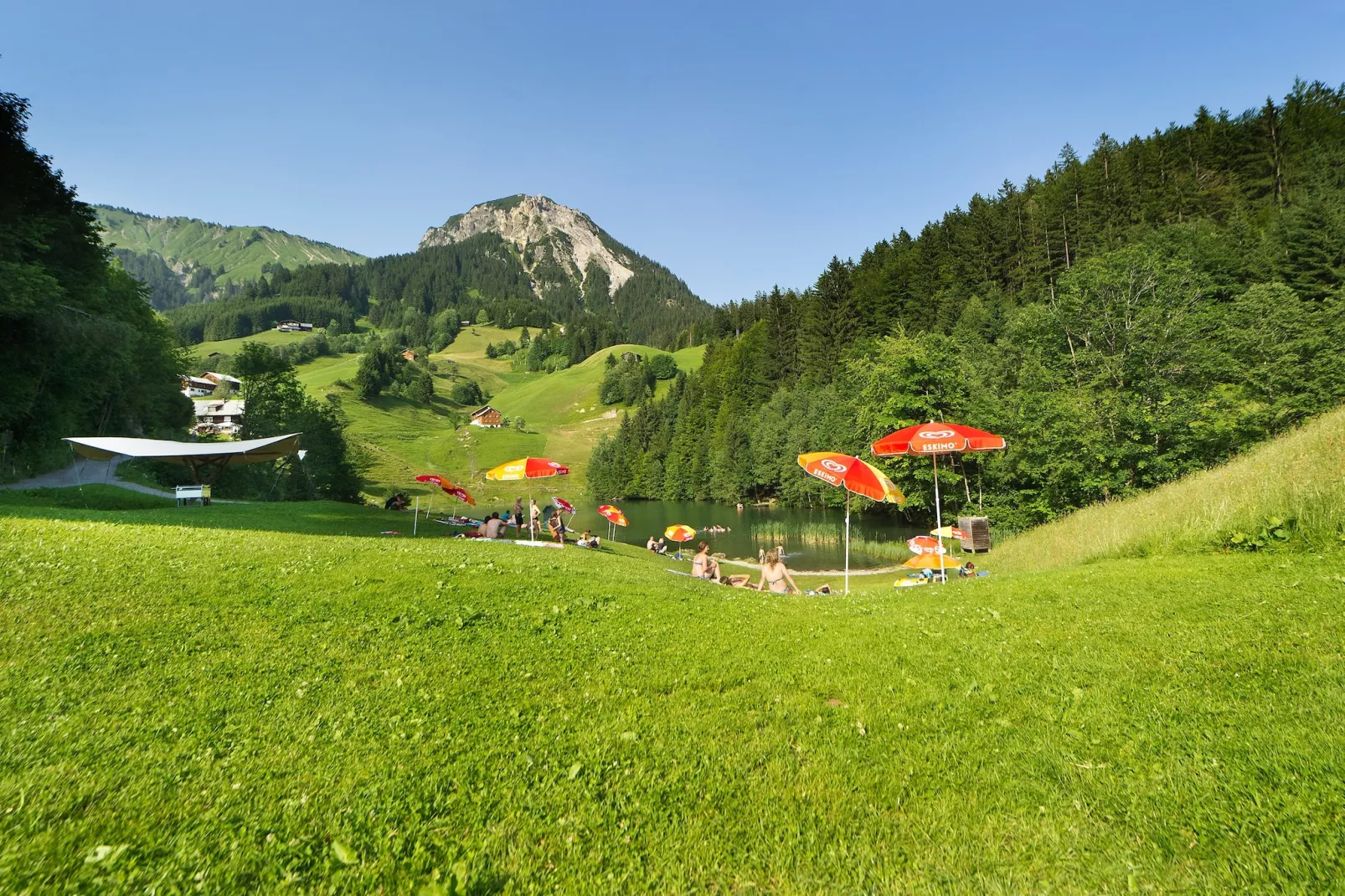 Schönblick 2-Gebieden zomer 5km