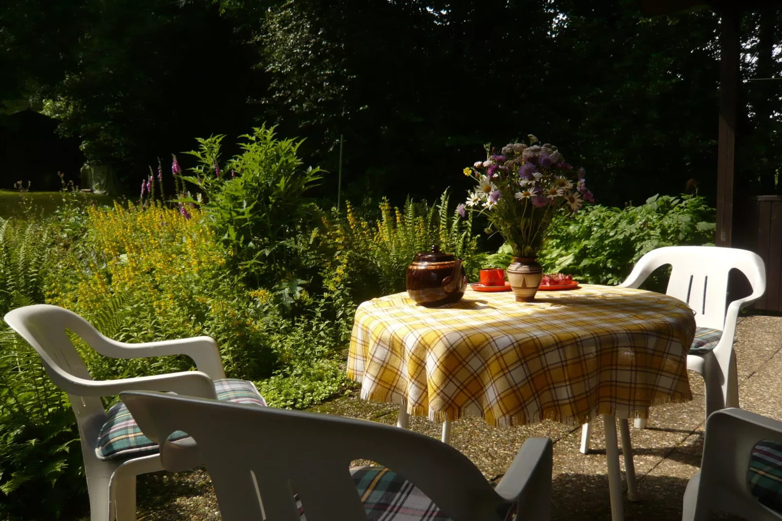 An den Wiesen-Tuinen zomer