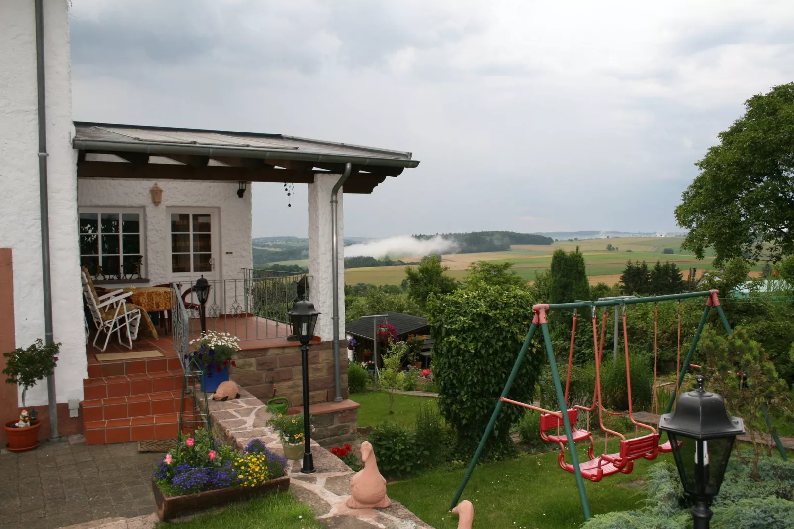 Scheune zur Schönen Aussicht-Tuinen zomer