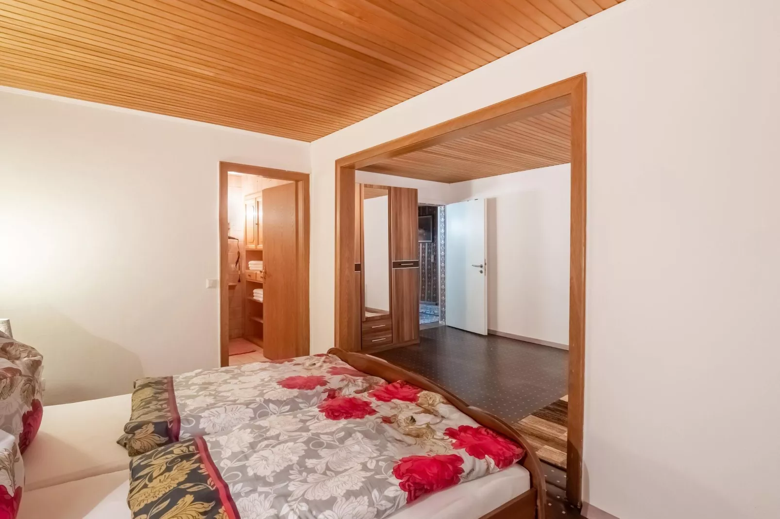 Appartement Römerhang-Slaapkamer