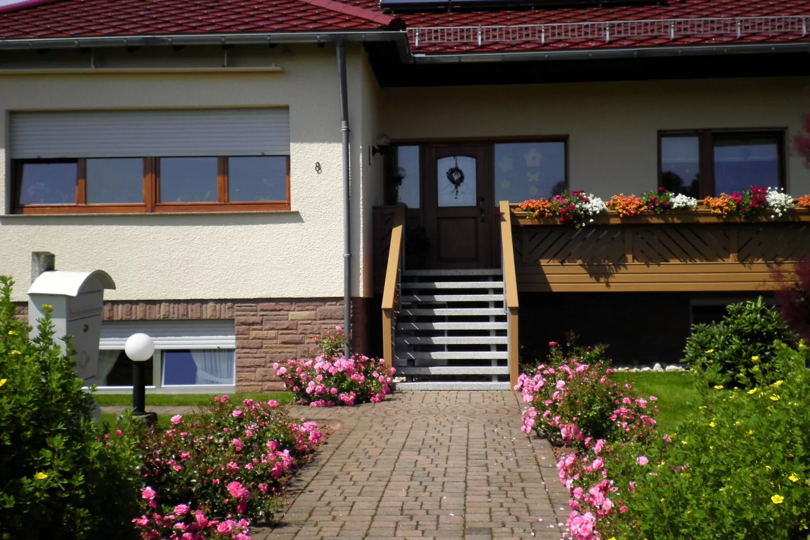 Ferienwohnung Galm-Buitenkant zomer