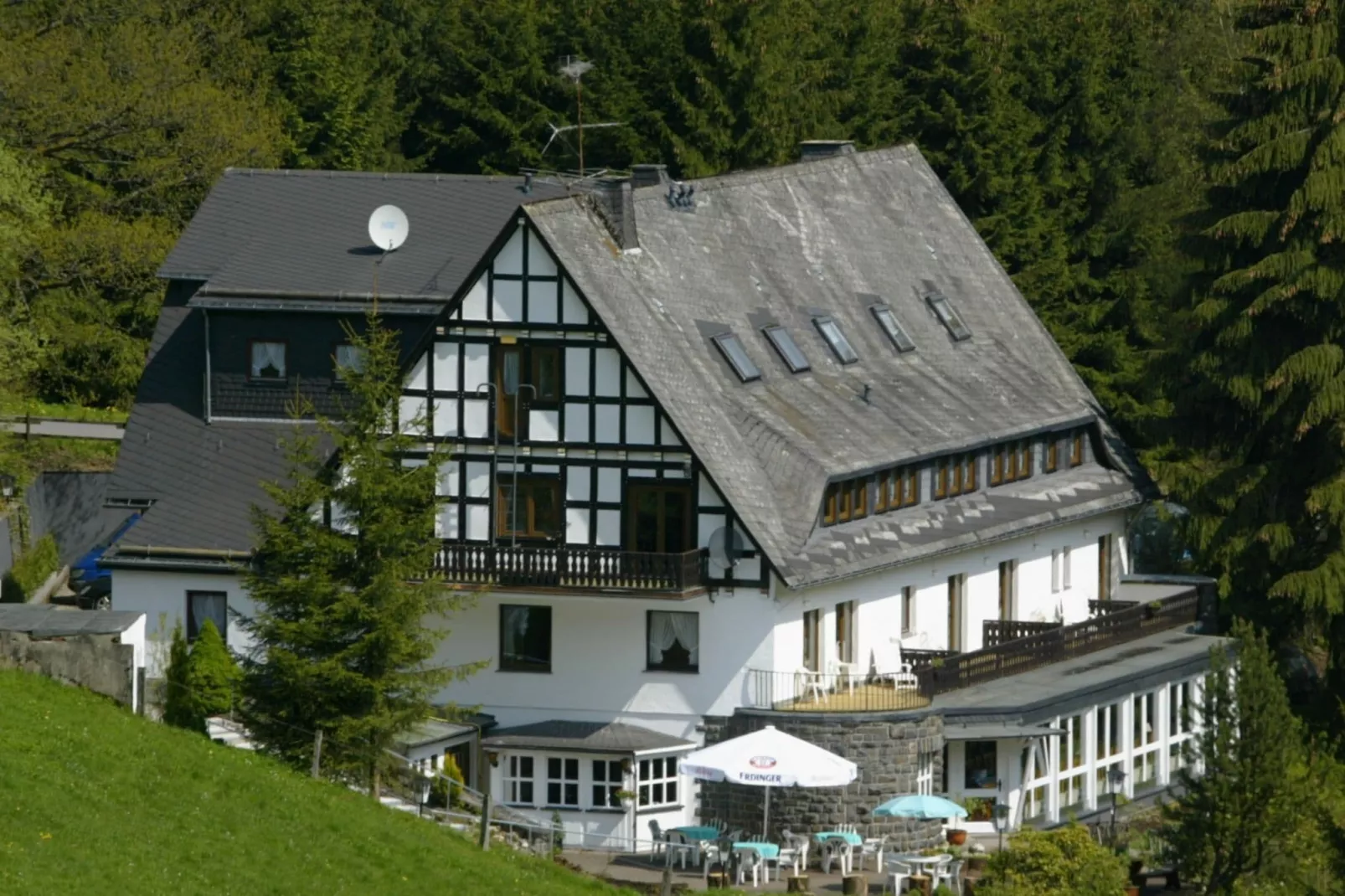 Landhaus Winterberg-Buitenkant zomer