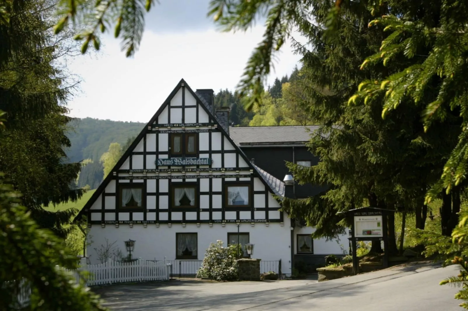 Landhaus Winterberg-Buitenkant zomer