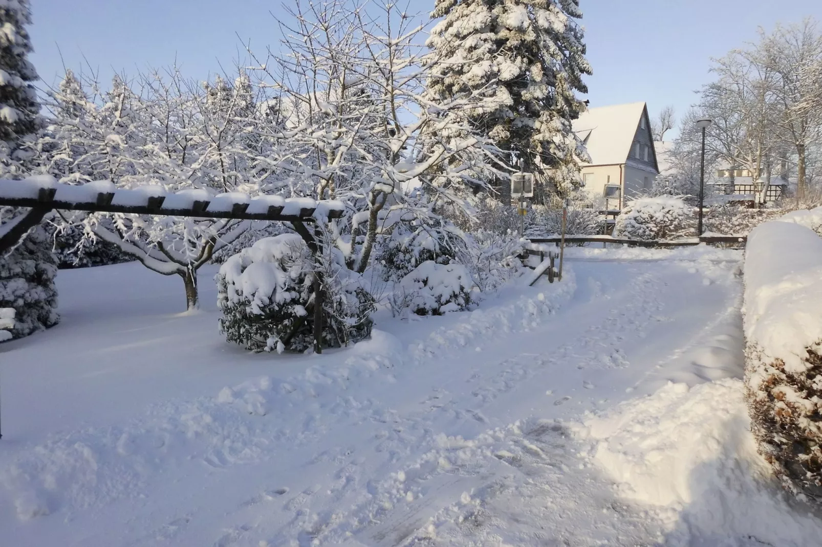 Winterberg-Uitzicht winter