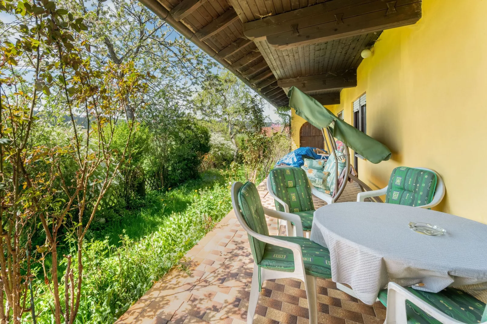 Ferienwohnung Bad Kötzting-Terrasbalkon