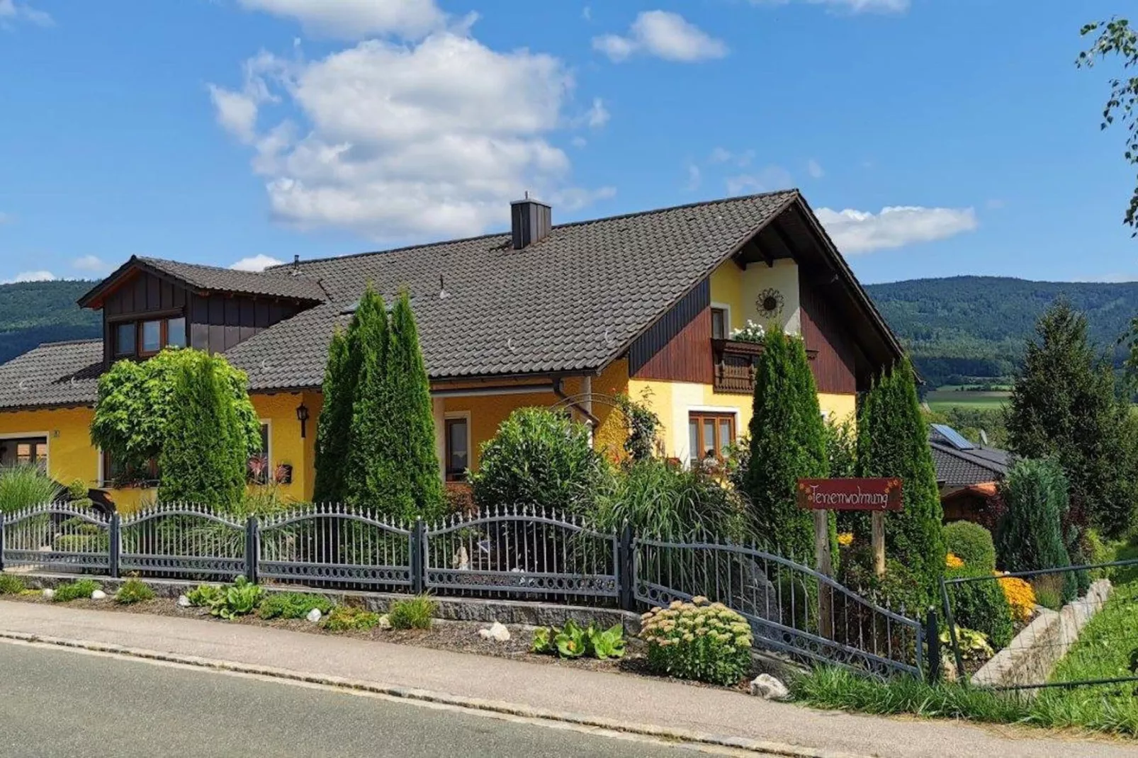 Bayerischer Wald-Buitenkant zomer