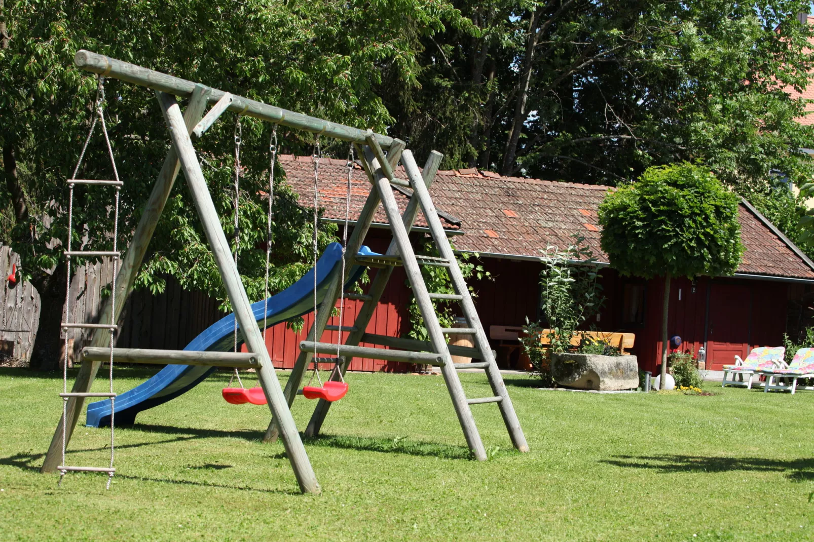 Bayerischer Wald-Tuinen zomer