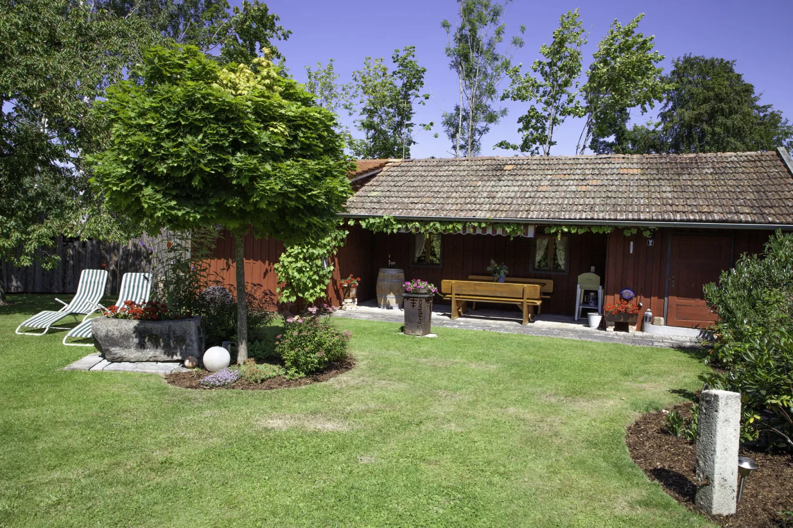 Bayerischer Wald-Tuinen zomer