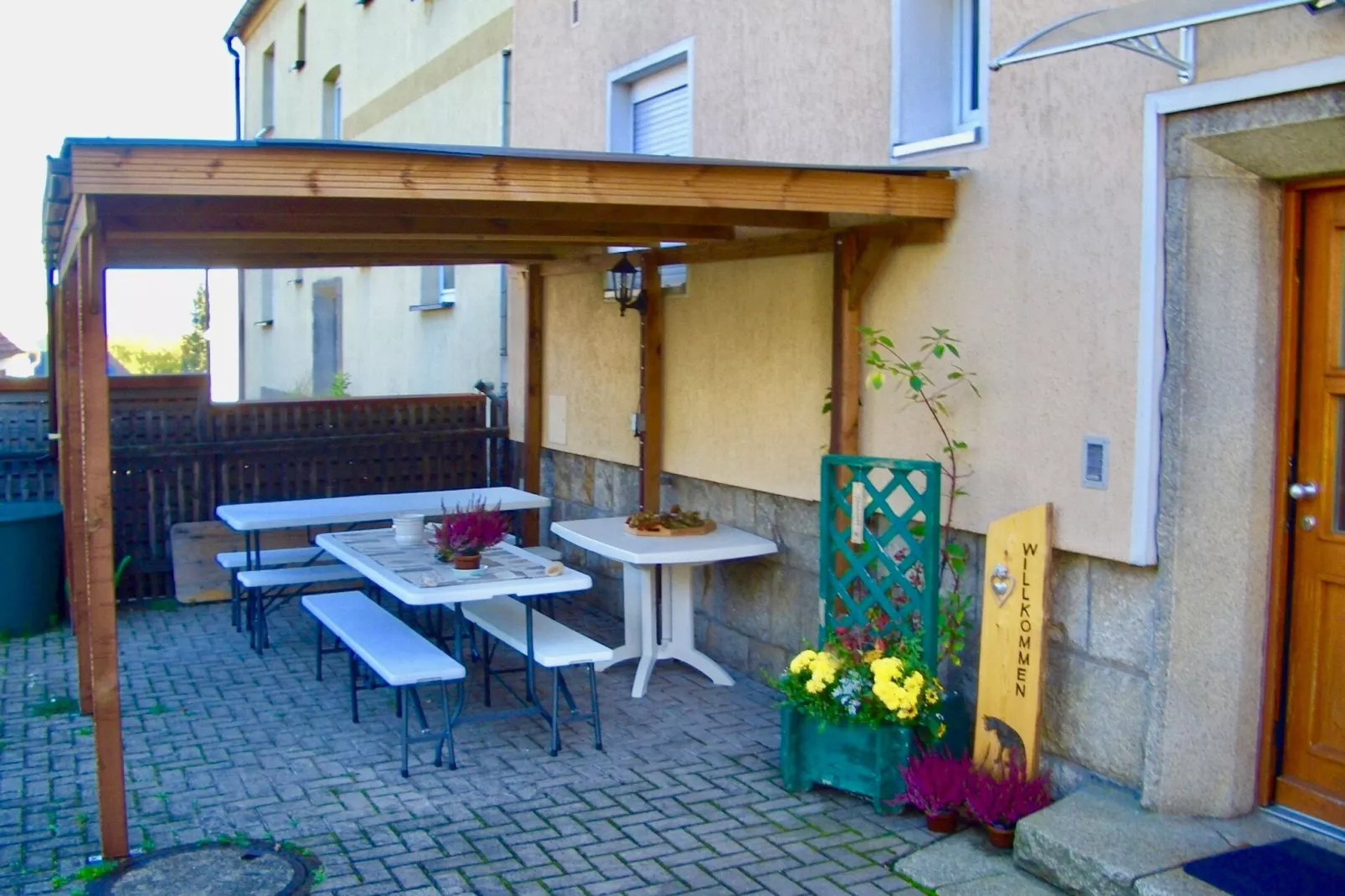 Ferienwohnung in Arzberg 2 OG-Terrasbalkon