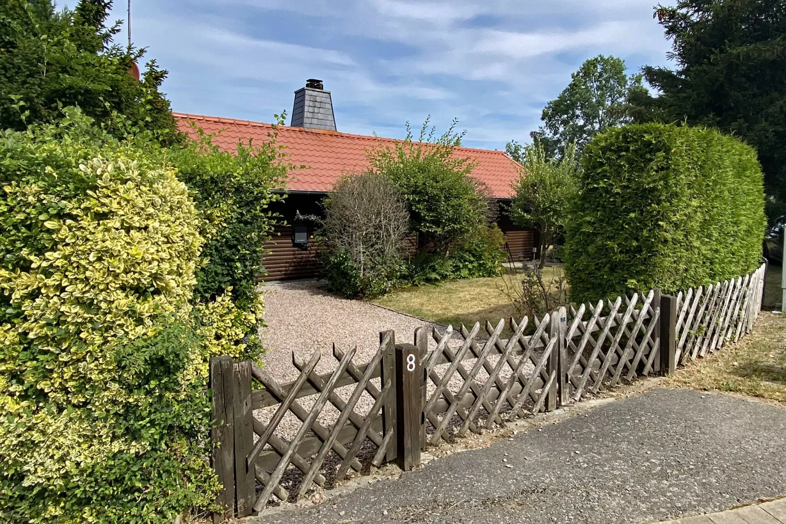 Ferienhaus Gick-Uitzicht zomer