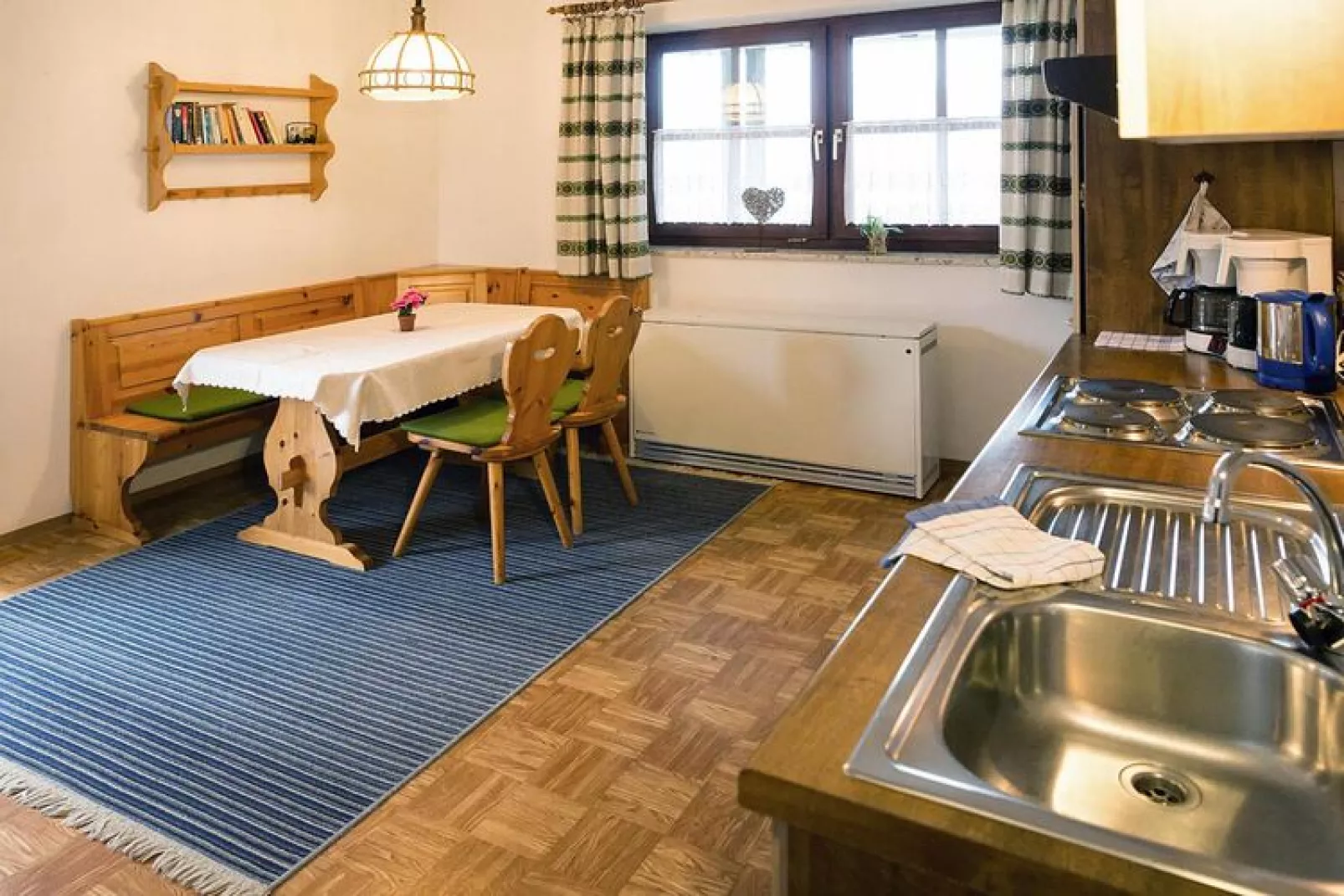 Holiday resort Bäckerwiese Neuschönau-Wohnung OG mit Balkon-Woonkamer