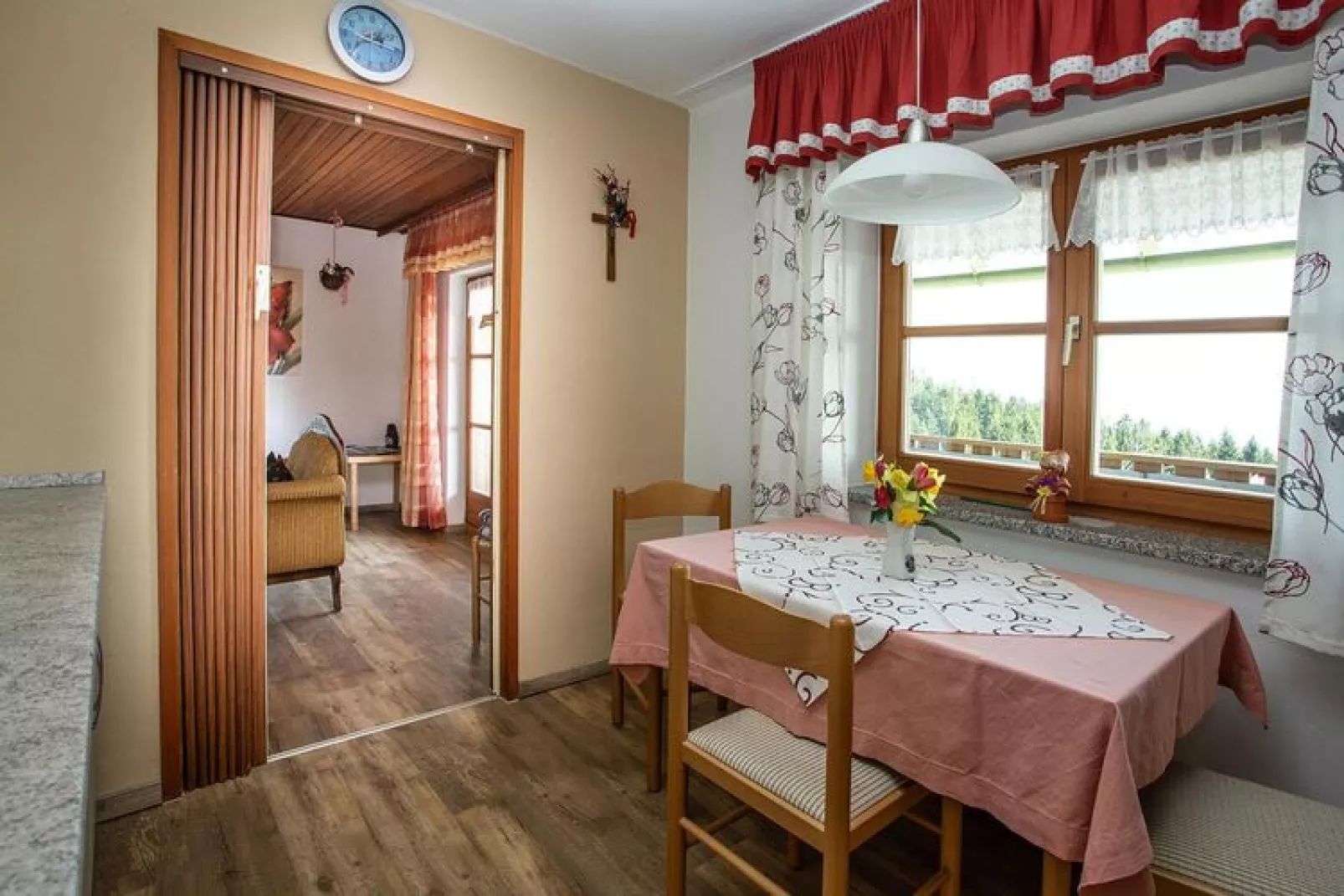 Holiday home Panoramablick, Neureichenau-Ferienhaus Panoramablick, 75 qm-Woonkamer