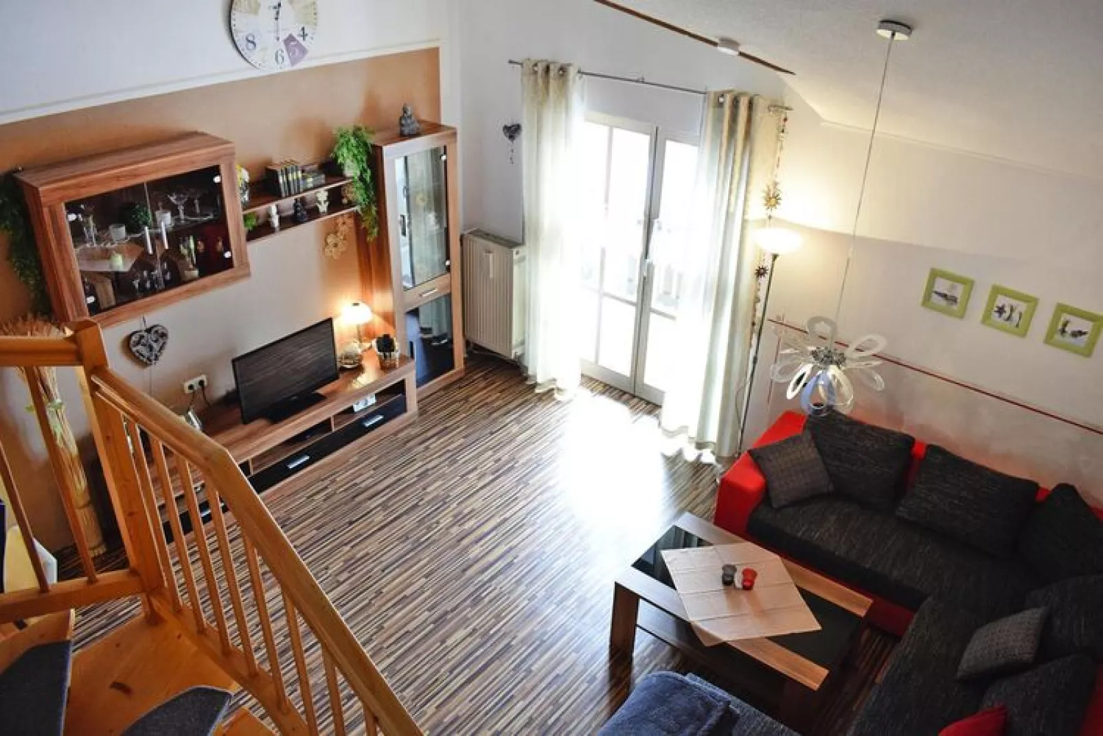 Apartments home Sonntal, Bodenmais-3-Raum-App. im Haus Sonntal, 78 qm-Woonkamer