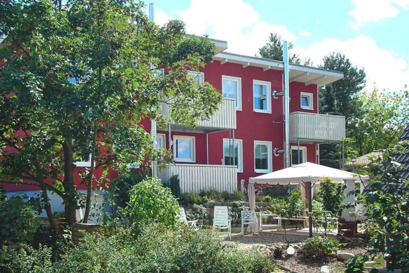 Ferienwohnung am Plauer See-Buitenkant zomer