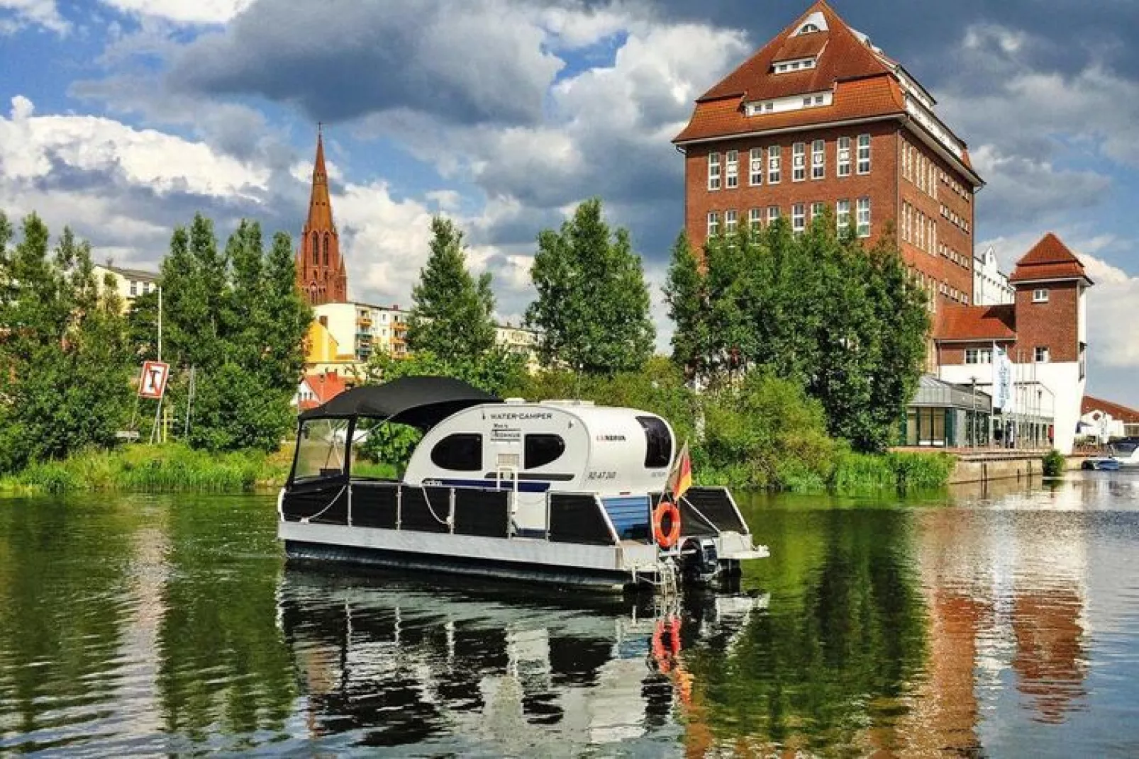 Watercamper deluxe-Buitenkant zomer