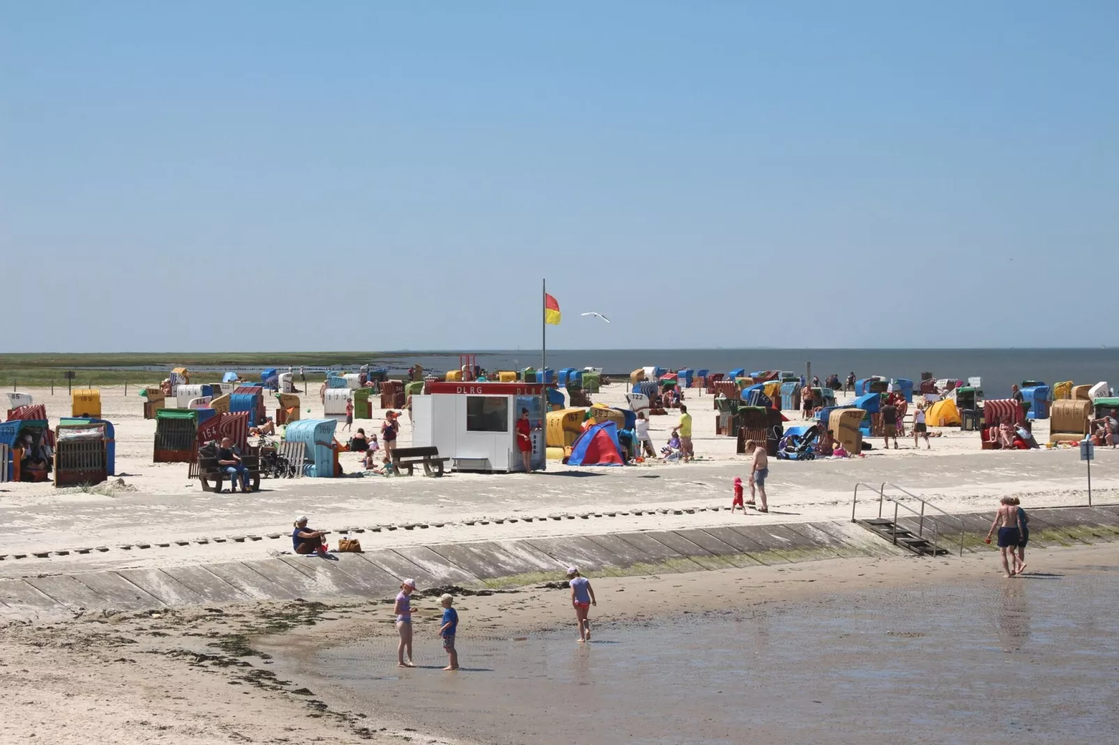 Fewo Wattkieker - Südseite-Gebieden zomer 5km