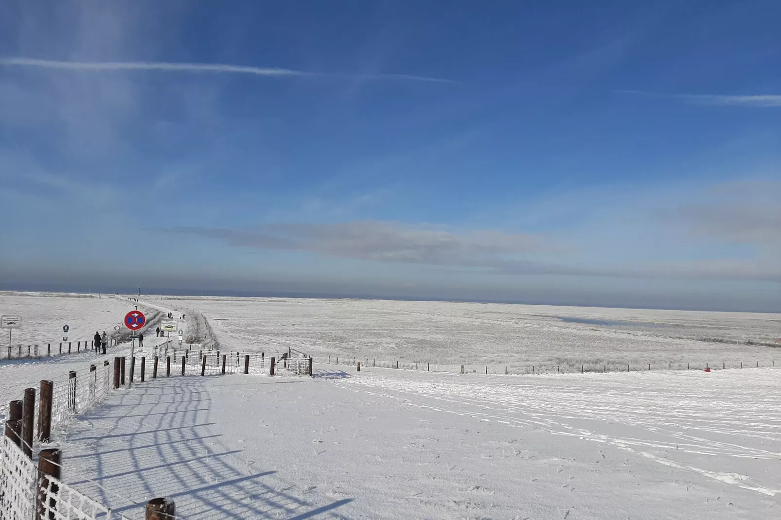 Ferienwohnung Tossens-Exterieur winter