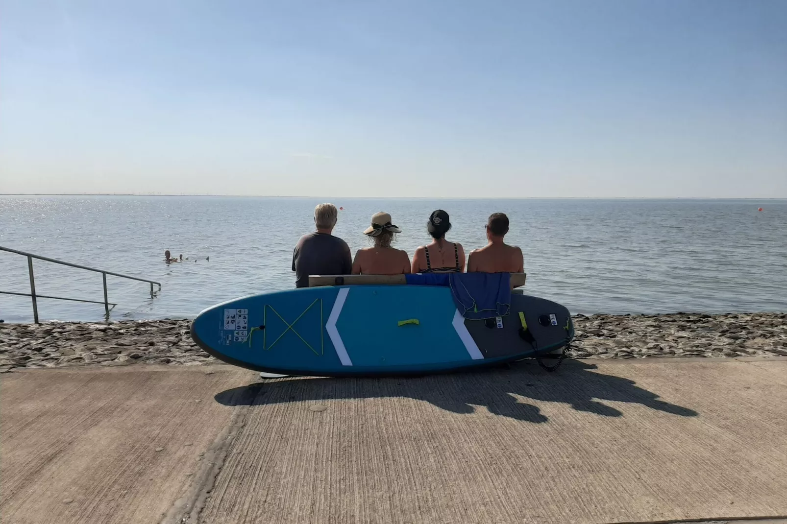 Ferienwohnung Tossens-Gebieden zomer 1km