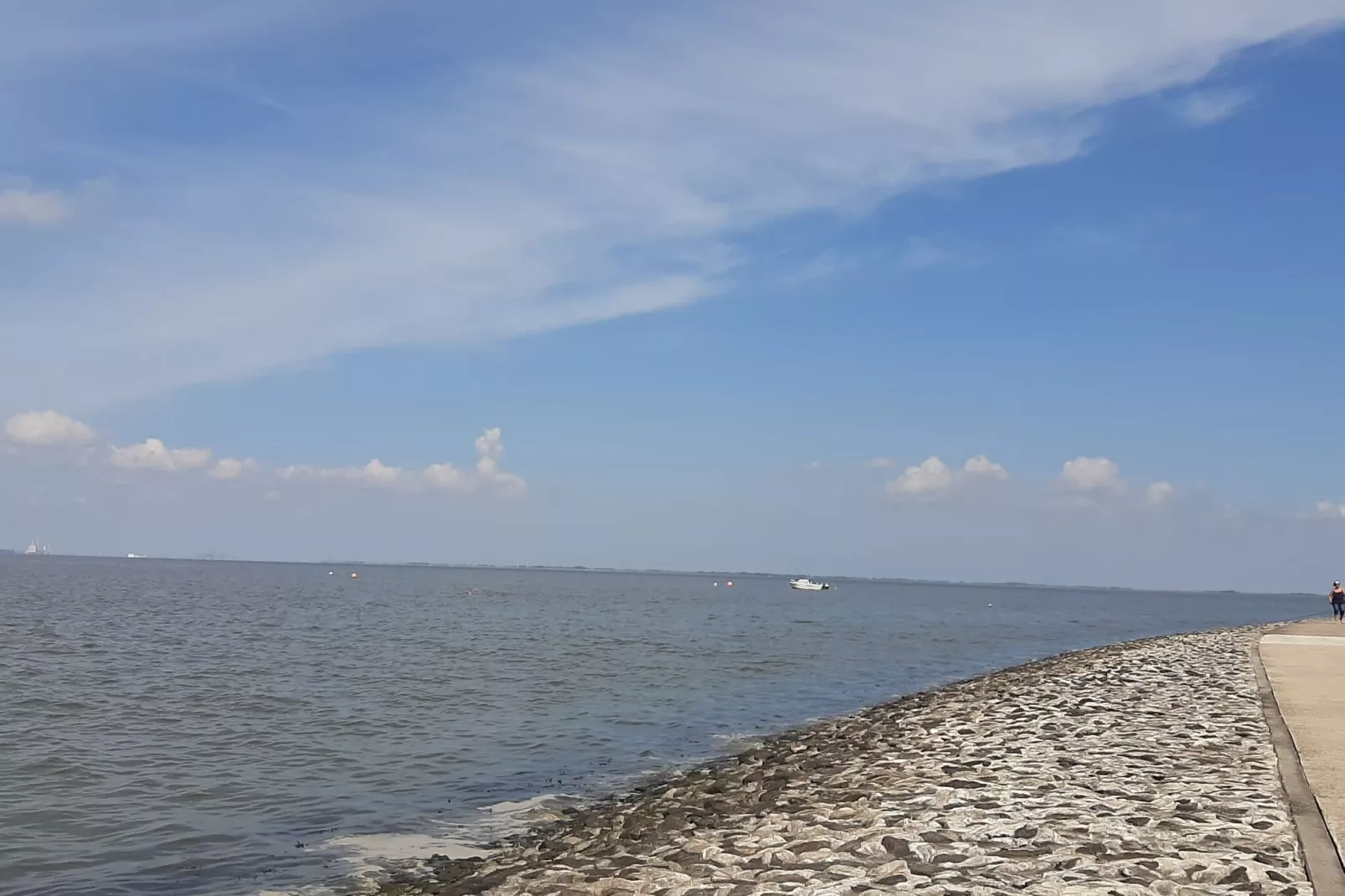 Ferienwohnung Tossens-Gebieden zomer 1km