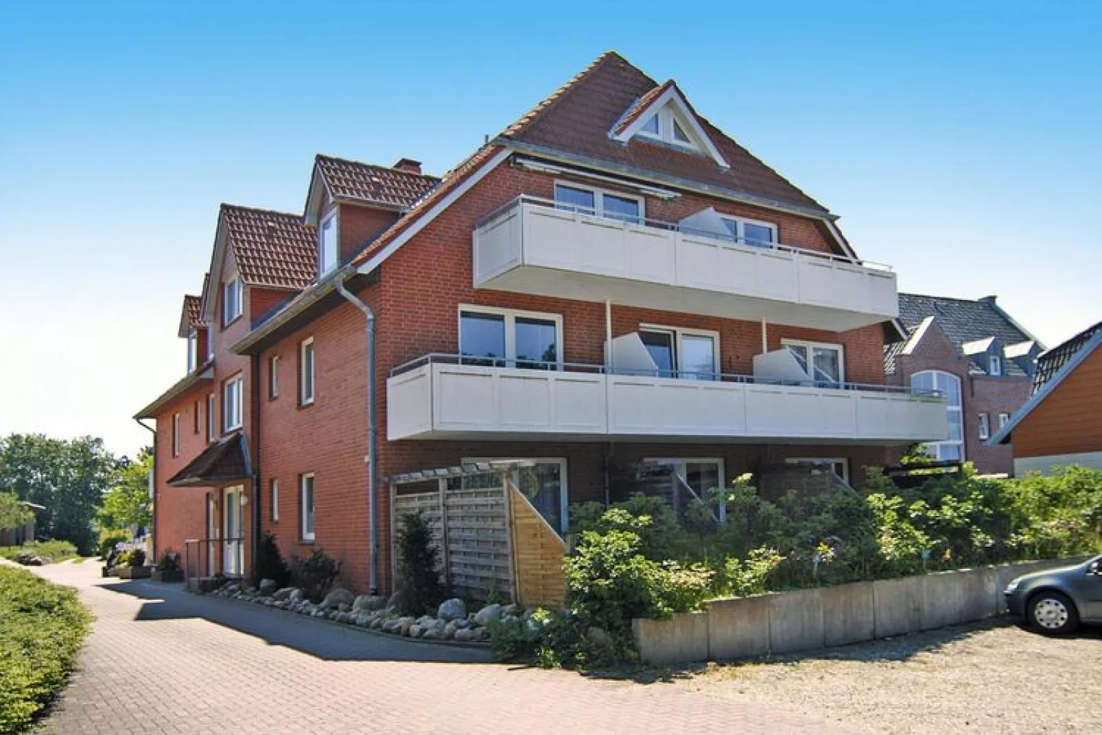 Fewo Gröde St Peter-Ording-Buitenkant zomer