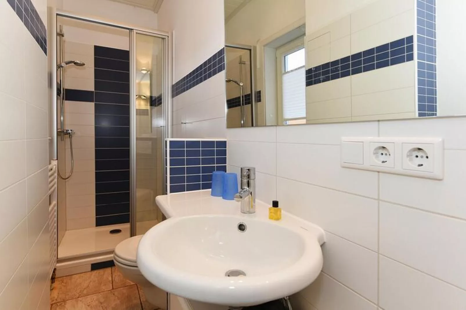 Apartment Wyk auf Föhr2-Raum-App Nr 3 Harckens-Badkamer