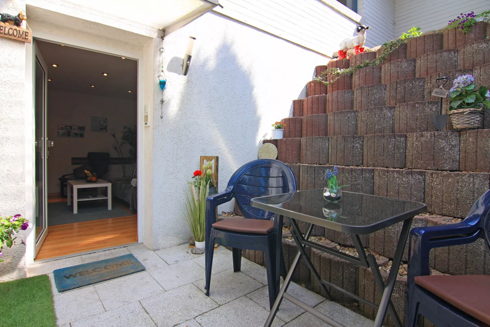 Ferienwohnung Güster 3-4 Personen-Terrasbalkon