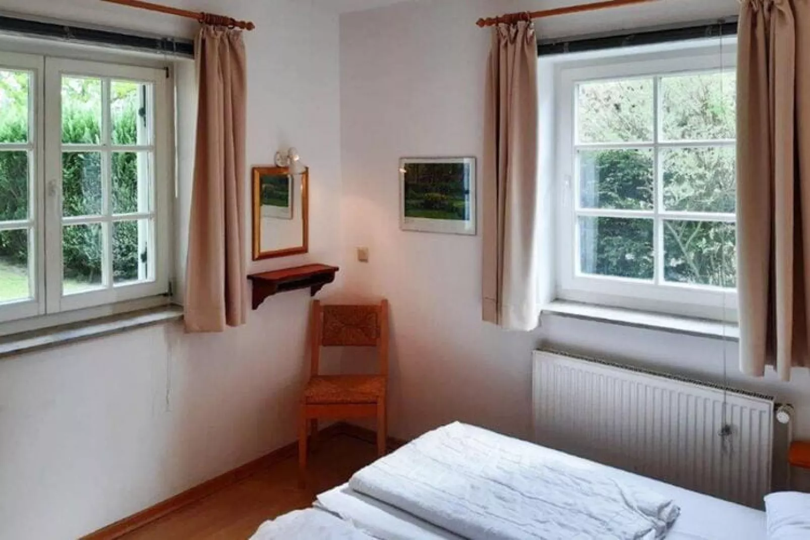 Wohnung unten links-Slaapkamer