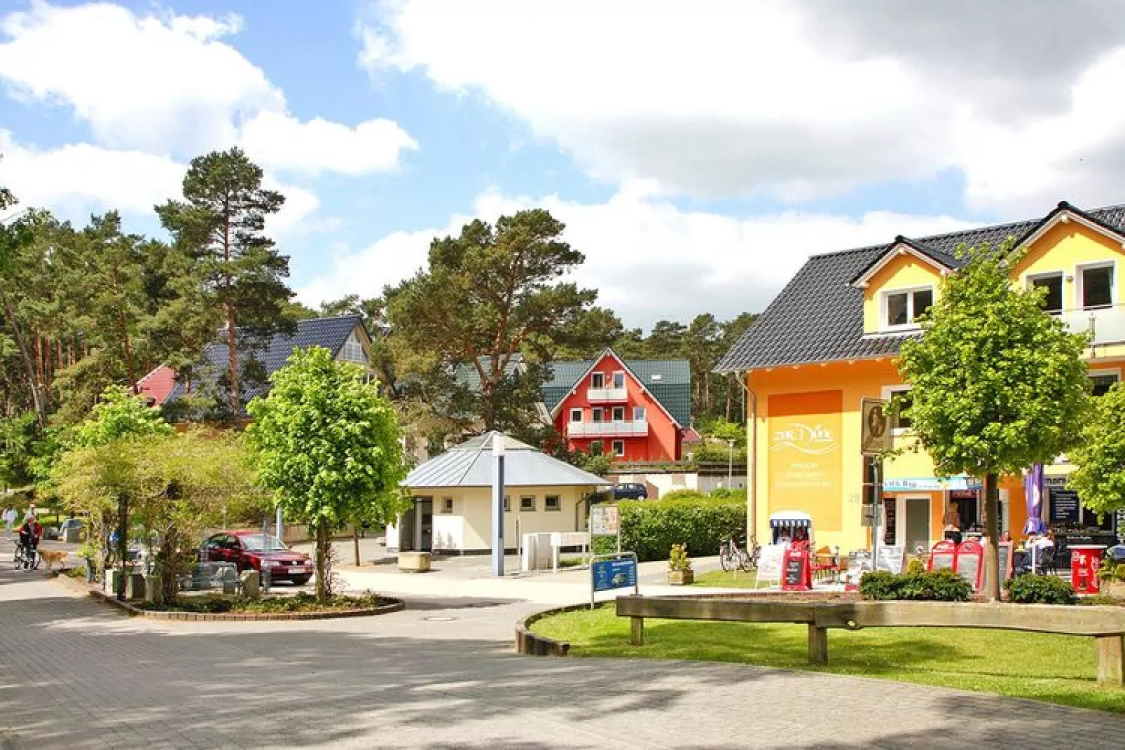 Ferienhaus in Trassenheide-Buitenkant zomer