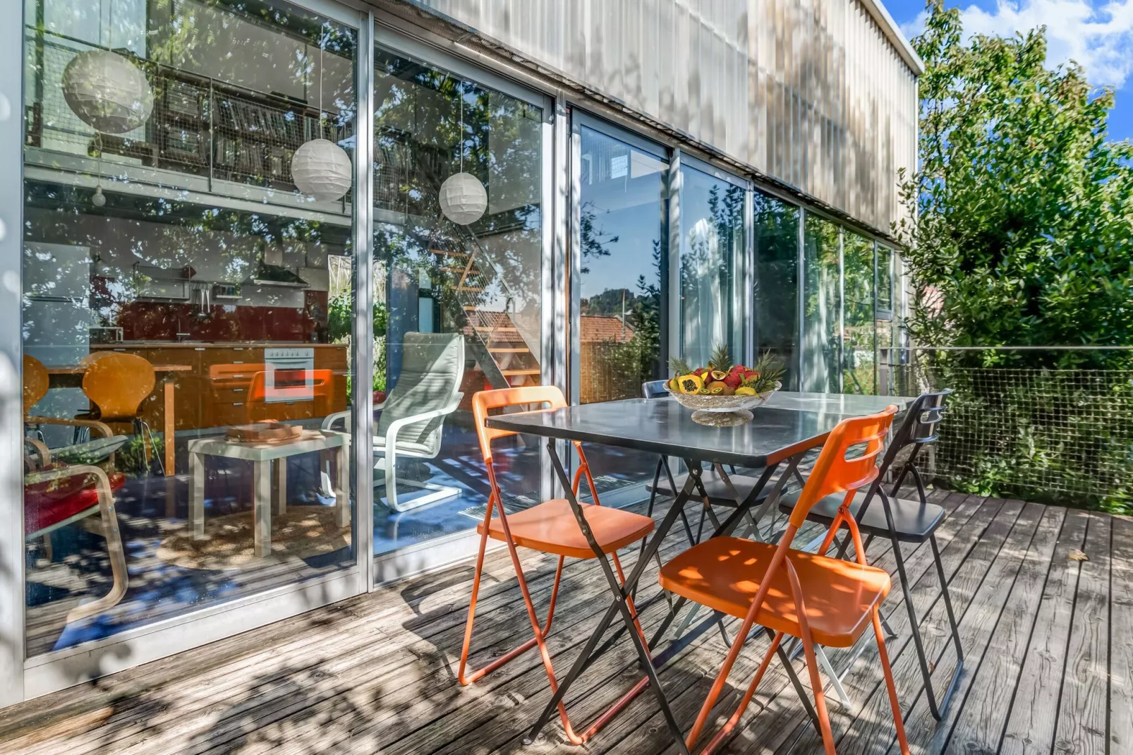 Playa Padriñán-Terrasbalkon