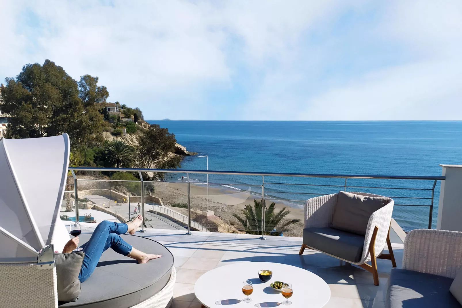 Fraai penthouse met panorama dakterras, aan zee-Gebieden zomer 1km