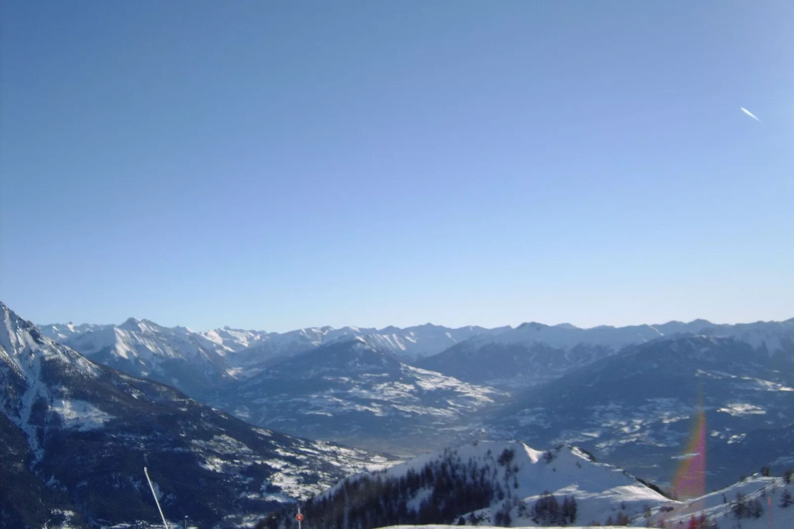 Chalet de montagne-Uitzicht winter