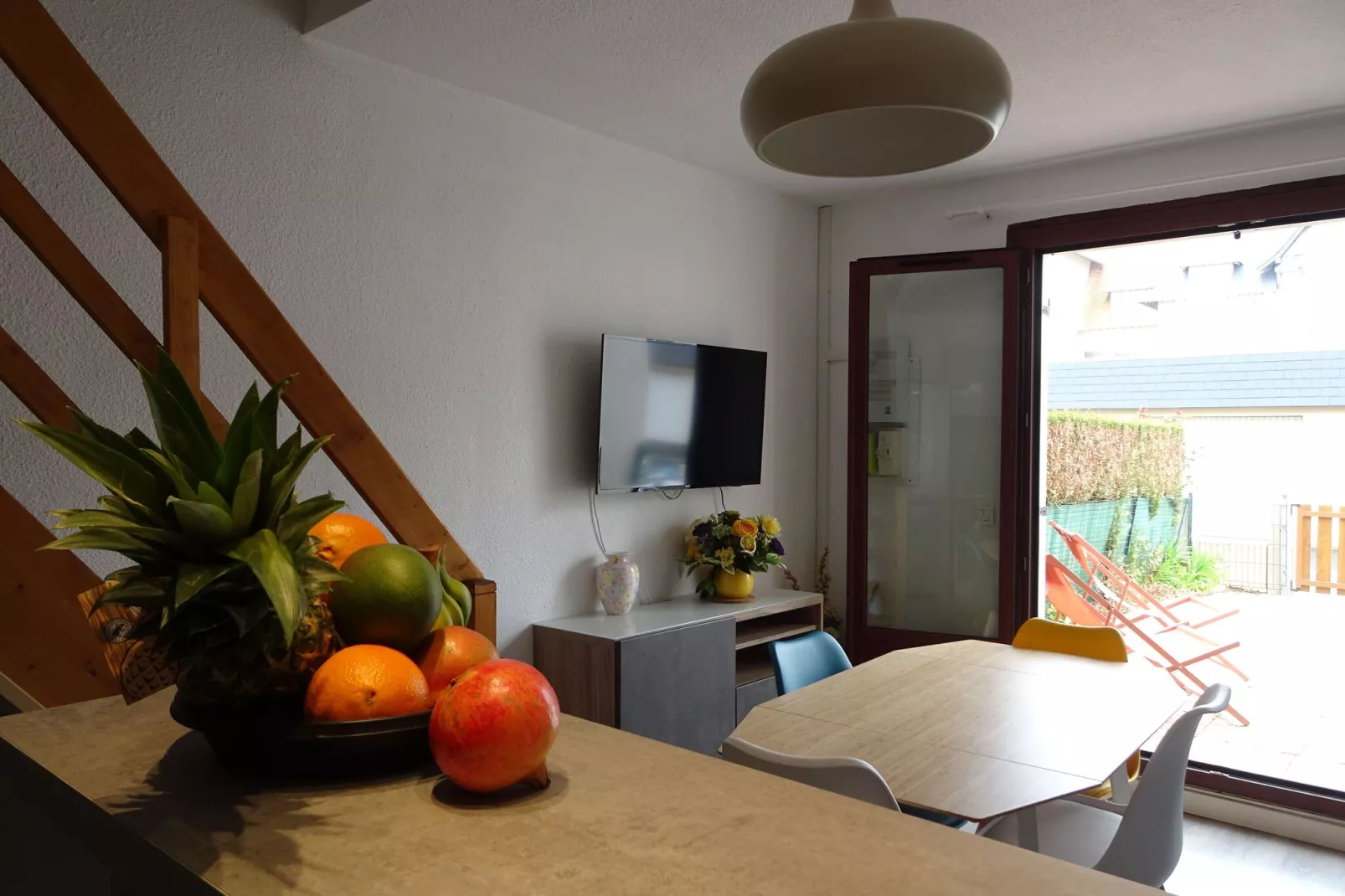 Appartement Courseulles-sur-Mer-Woonkamer