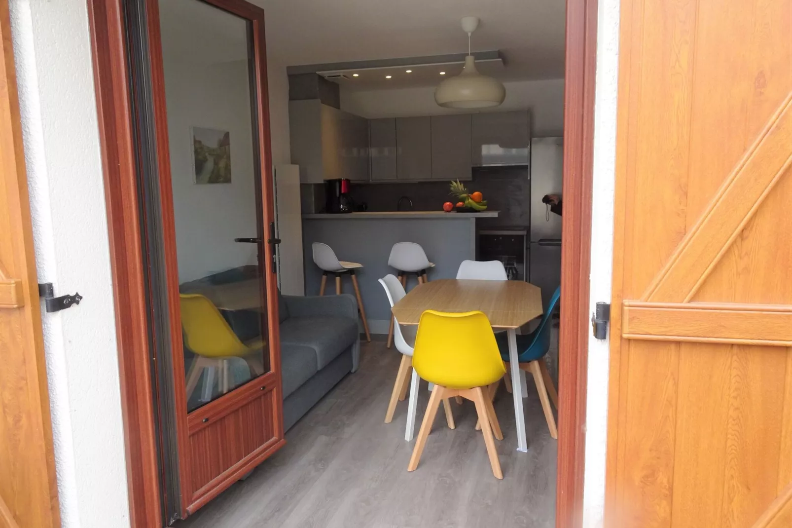 Appartement Courseulles-sur-Mer-Woonkamer