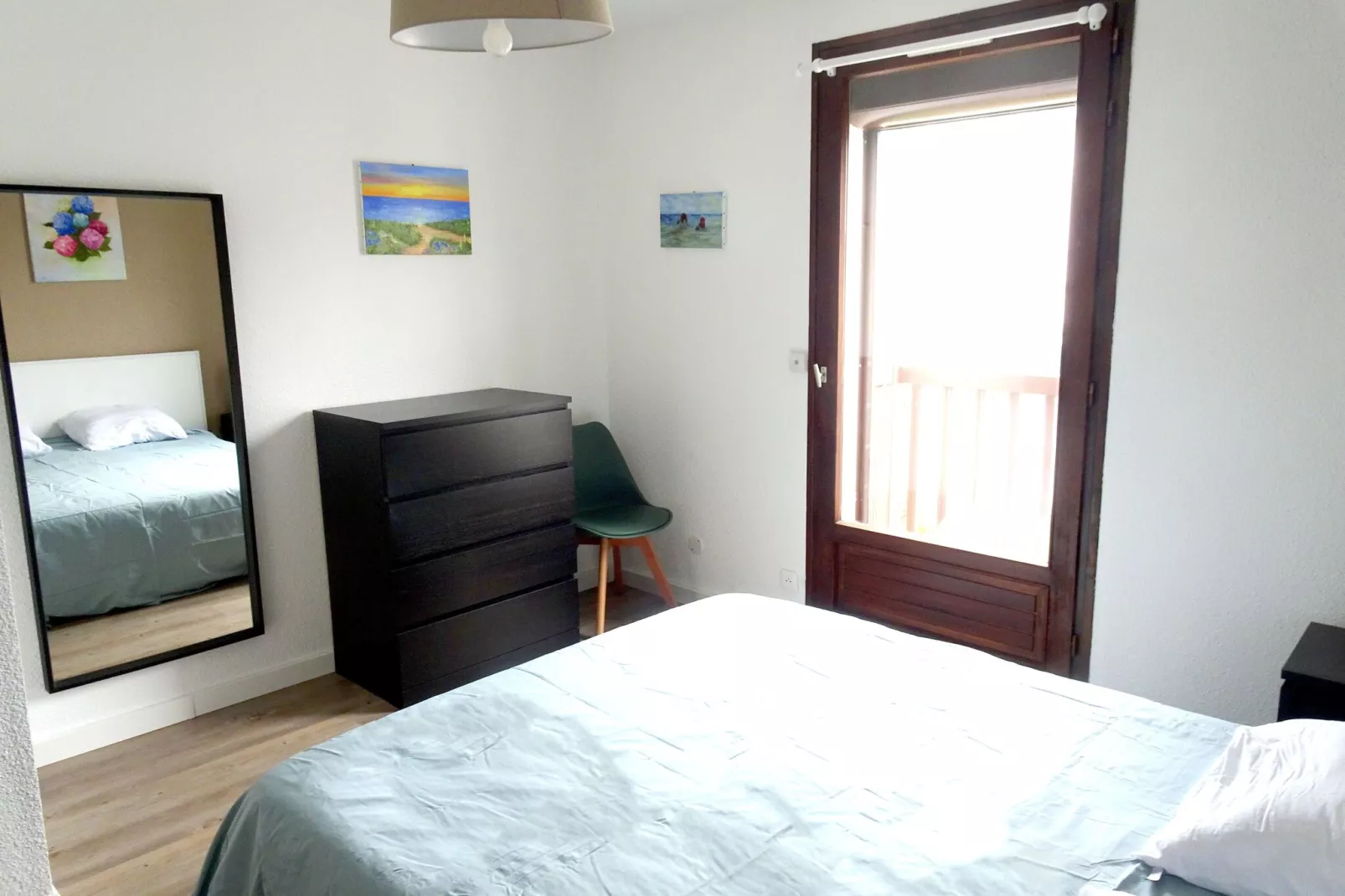 Appartement Courseulles-sur-Mer-Slaapkamer