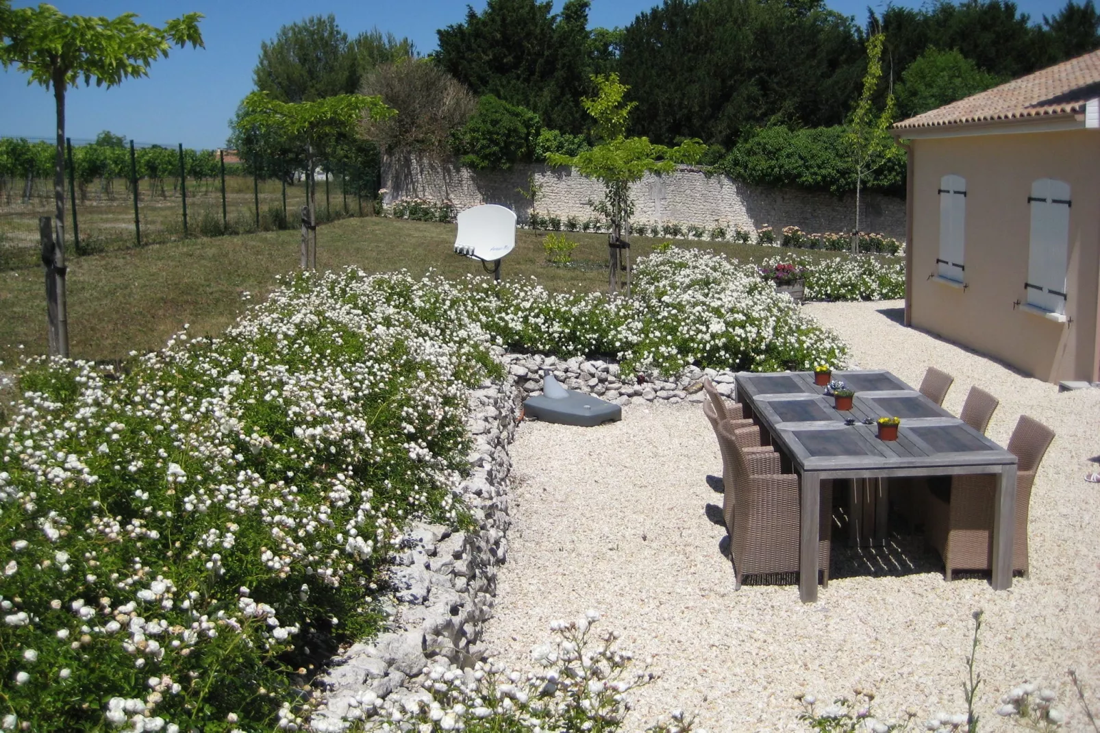 Cottage Côte Atlantique-Tuinen zomer