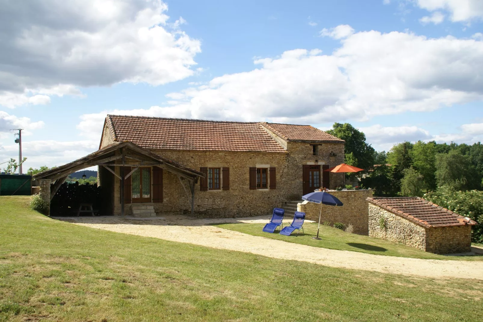 Maison typique périgourdine-Tuinen zomer