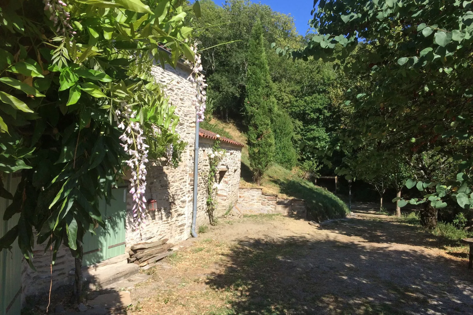 Domaine Courniou-Tuinen zomer