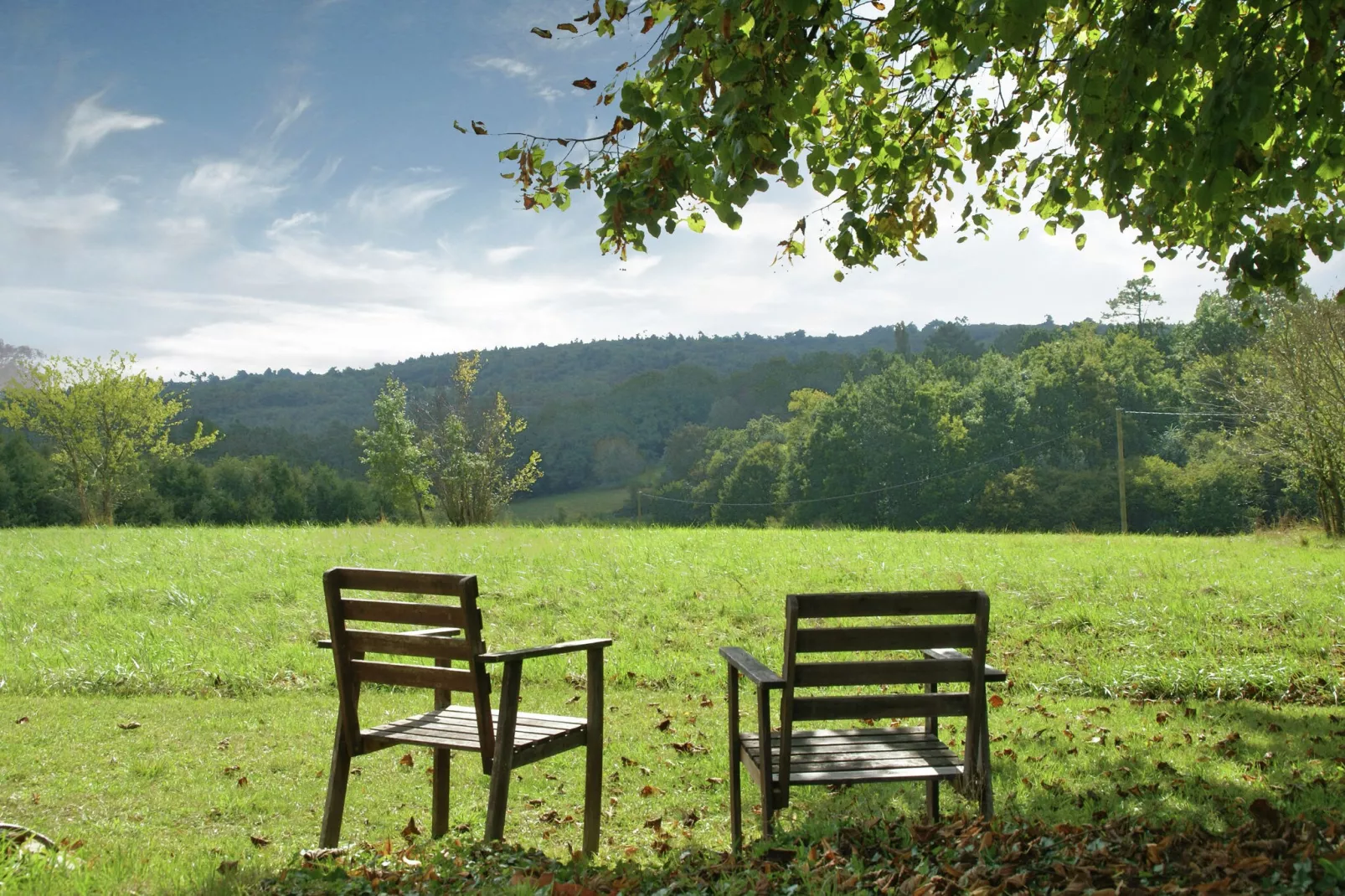 Maison de vacances Montcléra 4 pers-Tuinen zomer